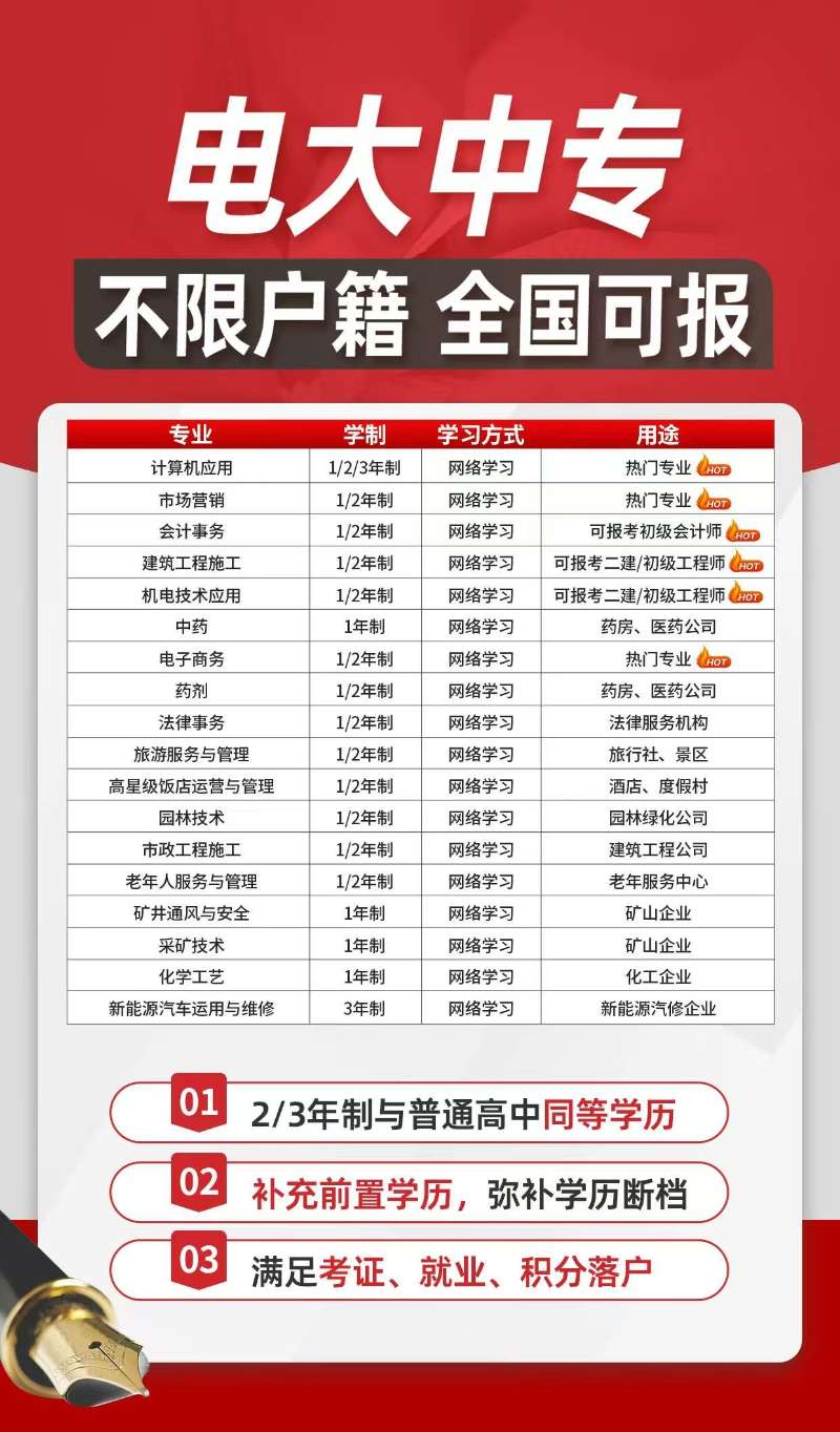 鹰潭电大中专